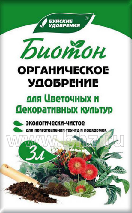 Органическое удобрение «Биотон» , 3 л