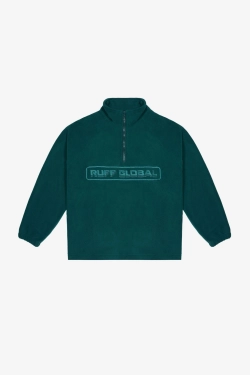 Halfzip RAFF Fleece Jacket NEPTUNE, Изумрудный