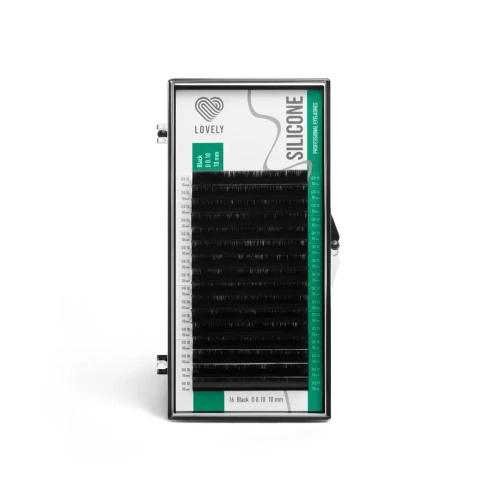 Ресницы черные Lovely ОД 16 линий