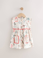 Сарафан для девочки Next AC9-279, Кремовый