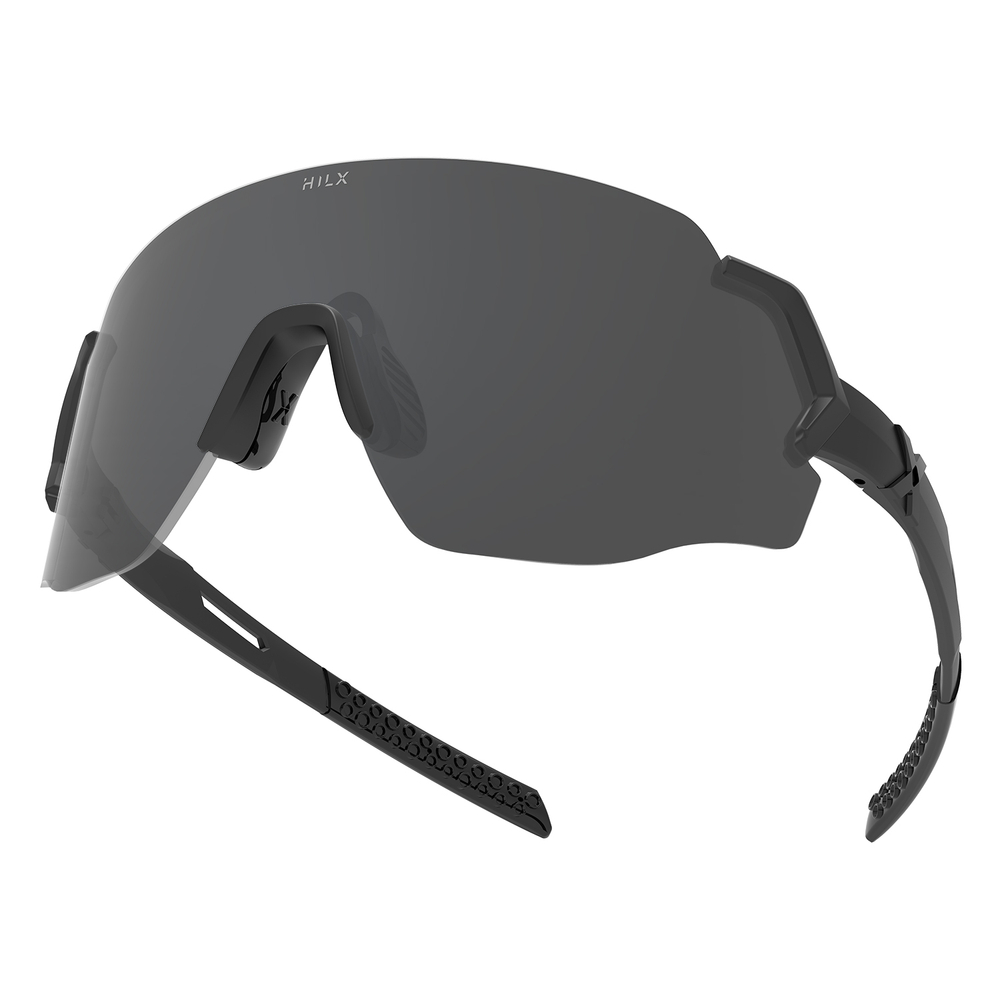 Спортивные очки с диоптриями HILX Savage (L) / Matt Black / Black Lens