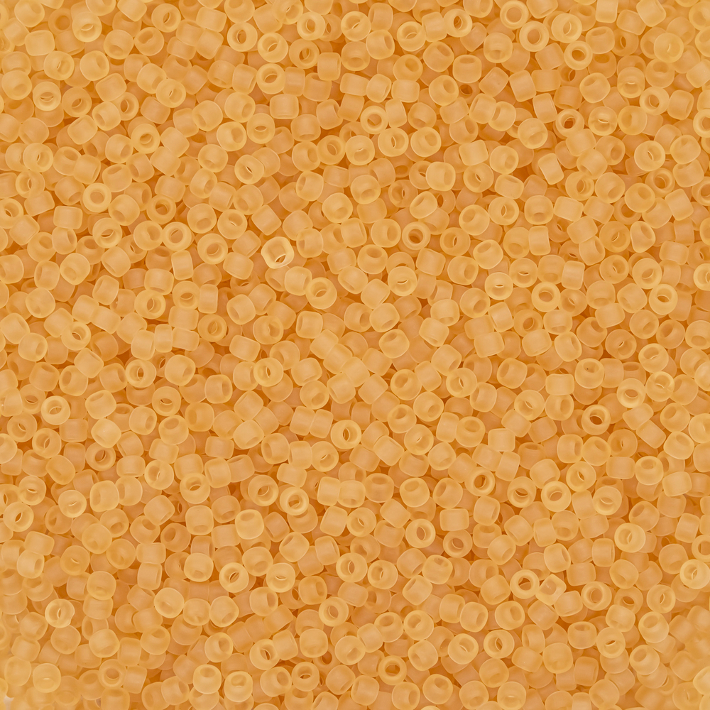 Японский бисер TOHO Round 15/0 (№2F), прозрачный матовый