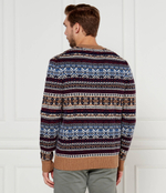 Шерстяной свитер Tommy Hilfiger - коричневый(MW0MW37026)