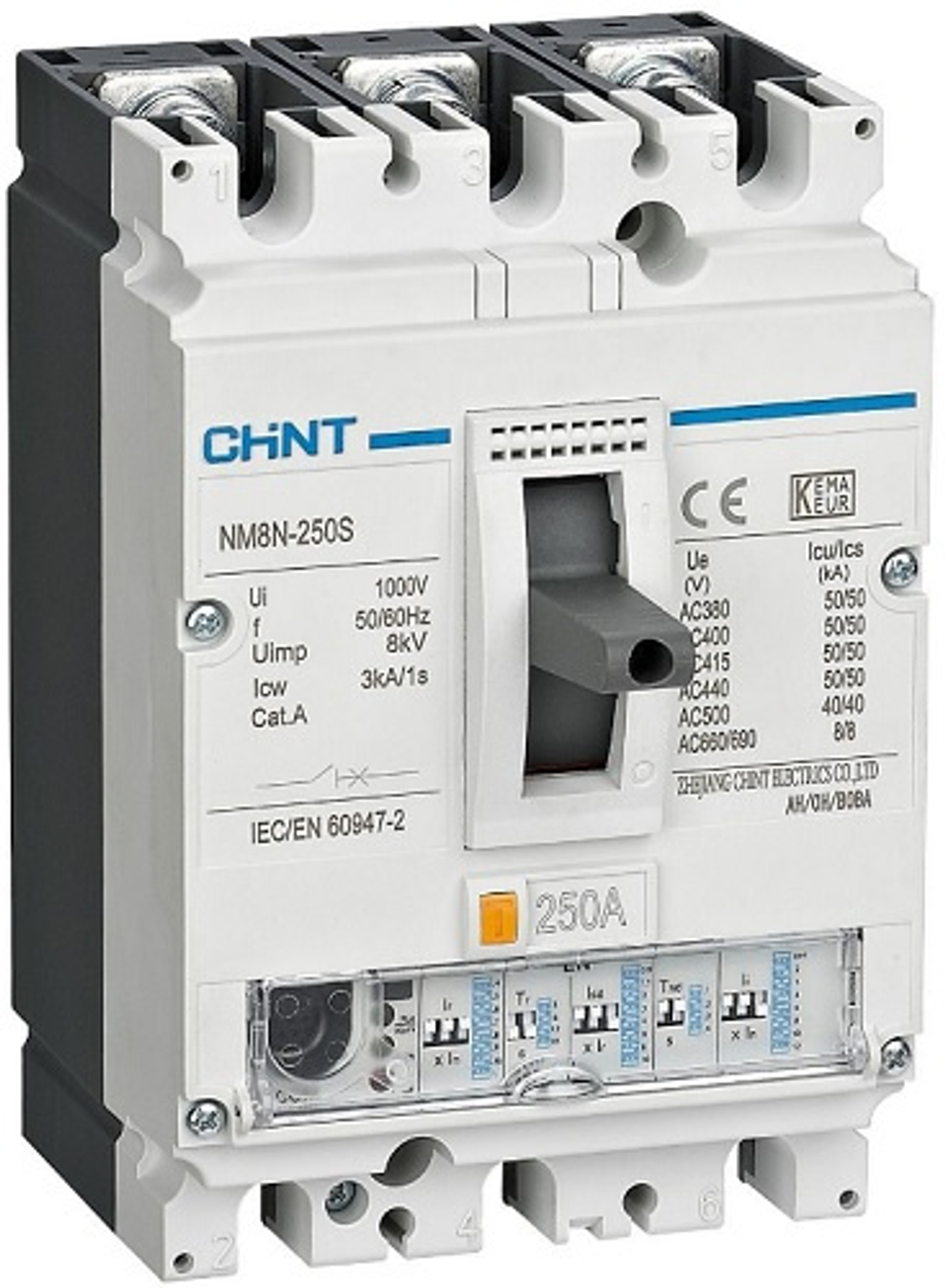 Автоматический выключатель в литом корпусе CHINT 271323