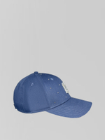 Кепка Burberry синяя с логотипом спереди