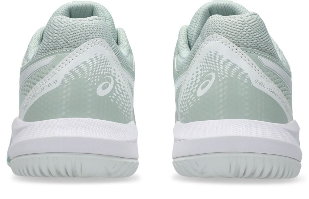 Женские Кроссовки теннисные Buty Asics Gel-Dedicate 8 - lichen rock/white