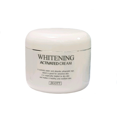 Крем для сияния кожи лица JIGOTT WHITENING ACTIVATED CREAM, 100 мл.