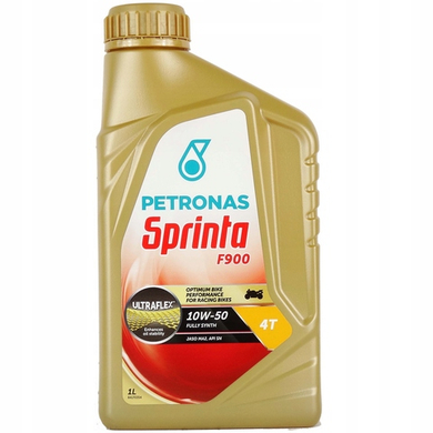 Масло моторное Petronas SPRINTA F900 4T 10W50, 1 литр, синтетическое