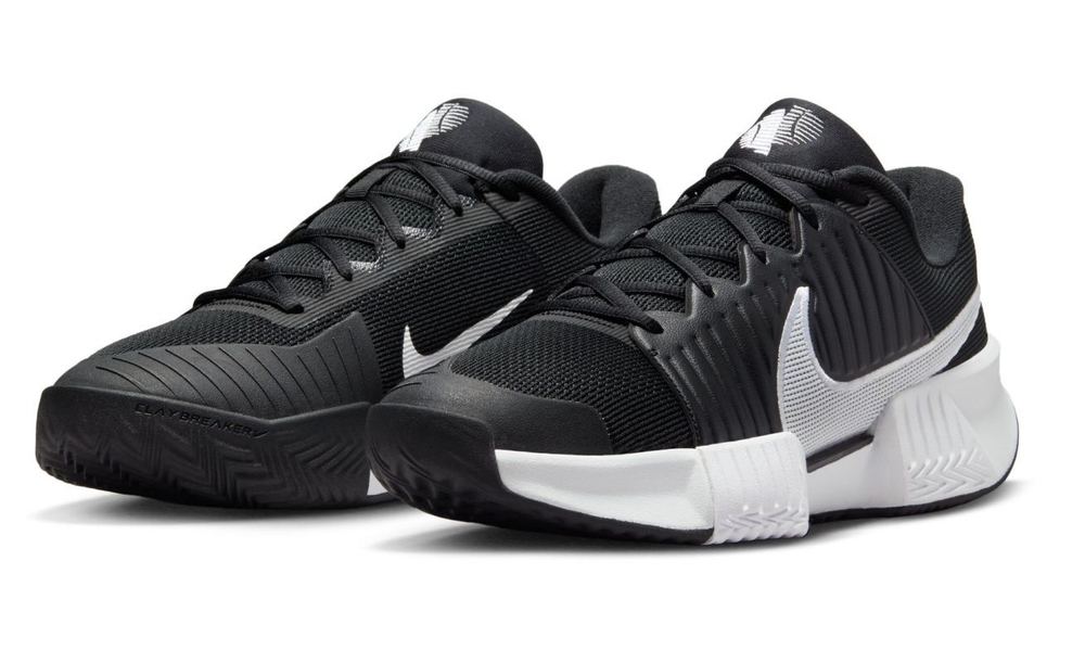 Мужские кроссовки теннисные Nike Zoom GP Challenge Pro Clay - черный