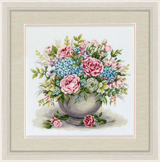 "Винтажный романс"-ЛЦ-077 вышивка