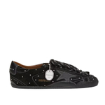 Женские кеды Golden Goose True-Star in Suede with Swarovski Crystal and Black Star