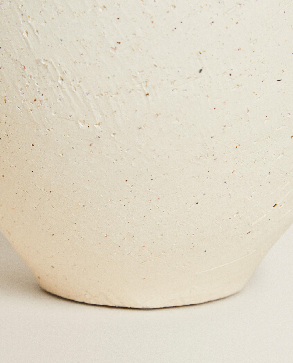 Zara Home Ваза из керамики, цвет серый, 21.5 см