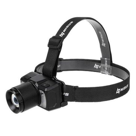 Фонарь налобный сенсорный 800 LM, IP43, USB (N-FN-HL25) NISUS PRO
