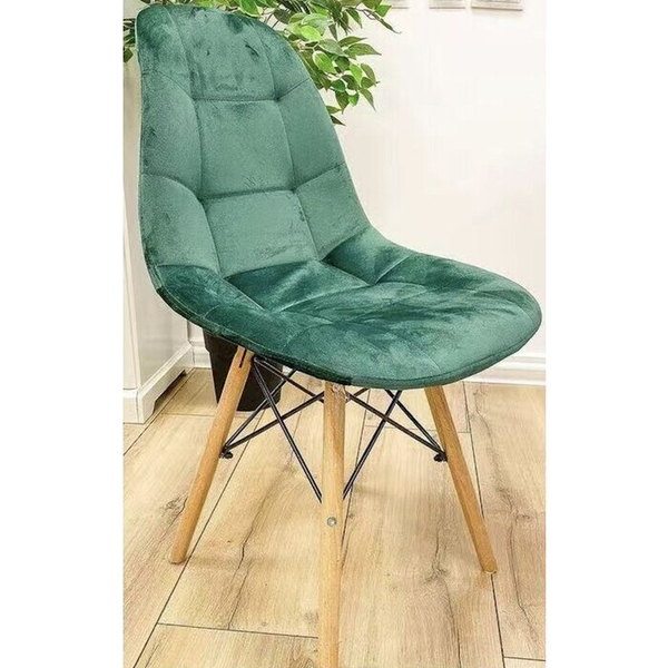 Стул  Palermo в стиле Eames зеленый