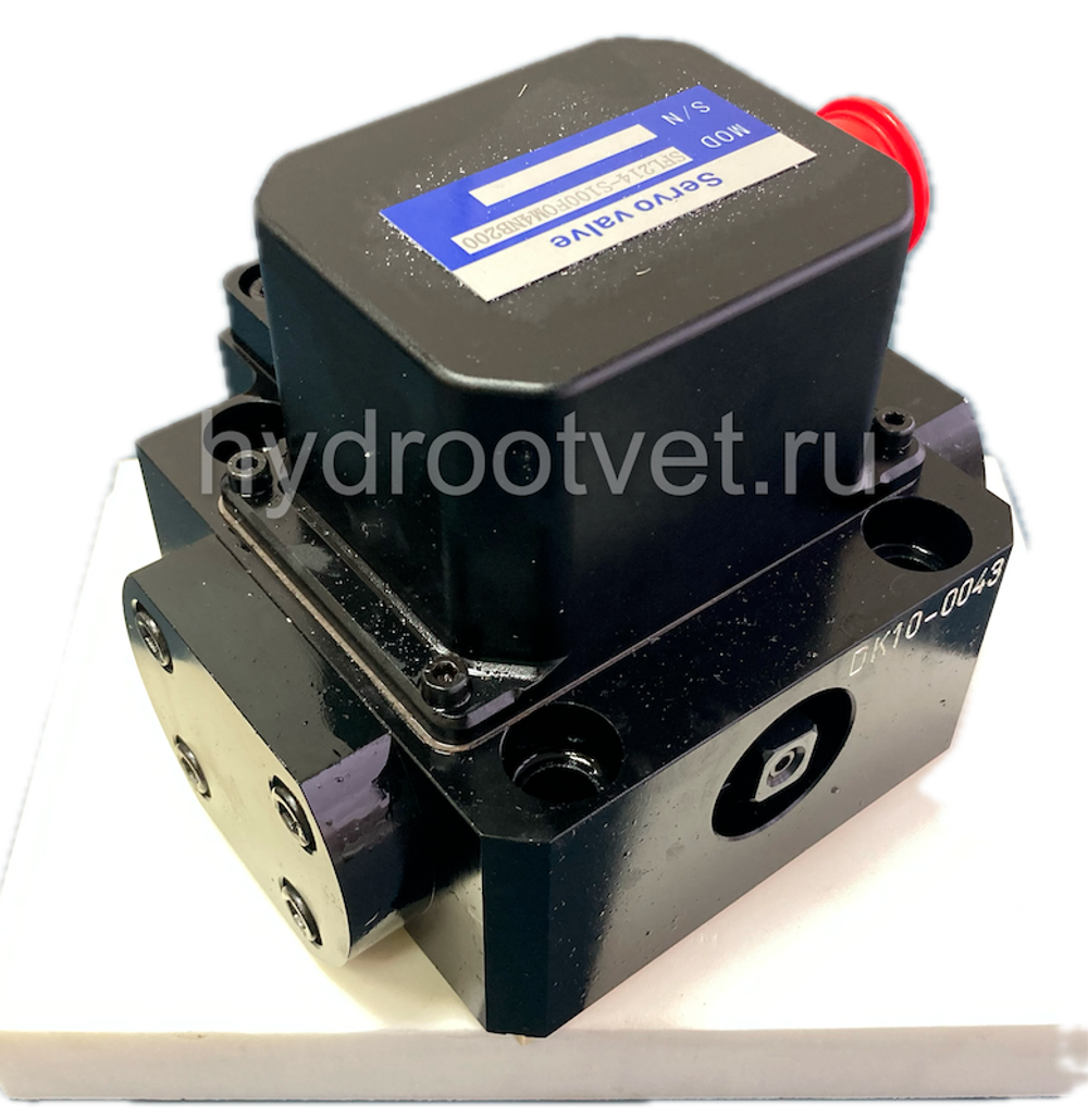 MOOG 072 аналог - SFL214 - Сервоклапан Ду16 двухкаскадный типа сопло-заслонка с L = обратная связь по усилию, притычная поверхность по ISO 10372-06