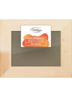 Деревянная рама 10x15 для постера и фотографий сеч. 40x18