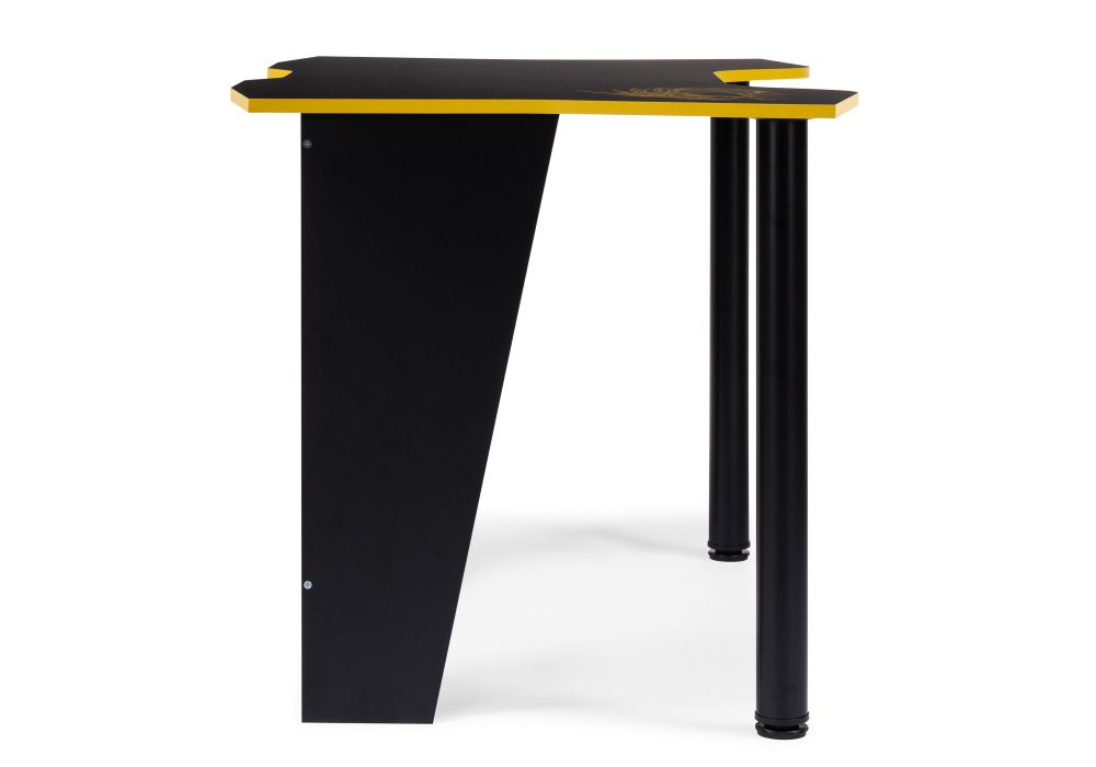 Компьютерный стол Алид 115,5х77х73,5 черный / желтый