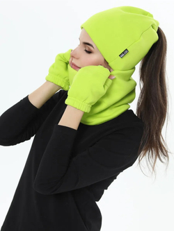 Снуд унисекс из футера с начесом