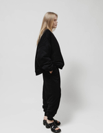 Свитшот Unisex Puffered Sweatshirt Black 150 M