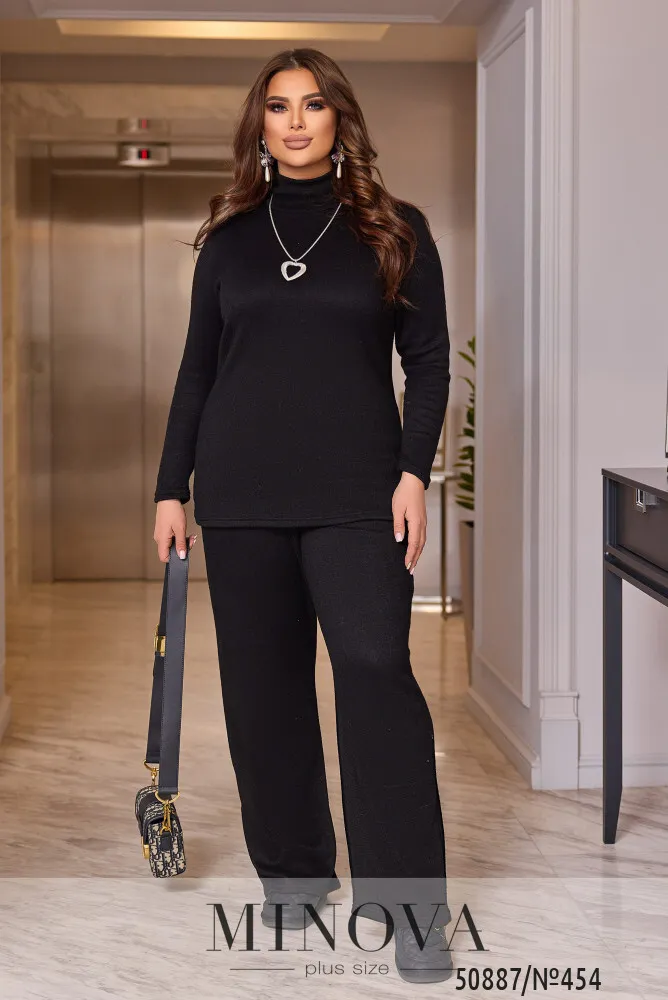 Костюм 454-черный Minova