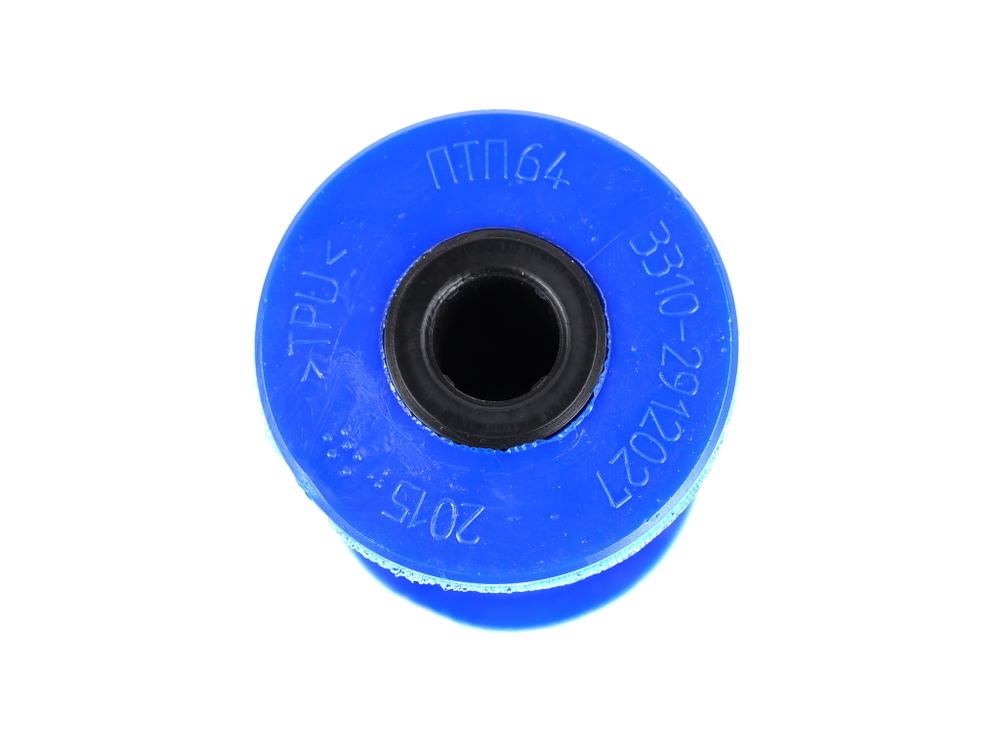 Сайлентблок рессоры а\м Газель TPU (термополиуретан, разборный c PA втулкой) (ПТП64)