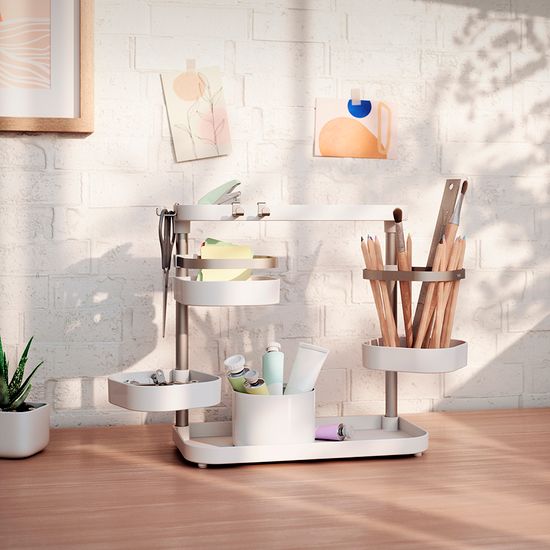 Органайзер универсальный holster, белый/никель