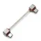ddHiFi TC03LL USB-C L-Shaped to USB-C L-Shaped Silver