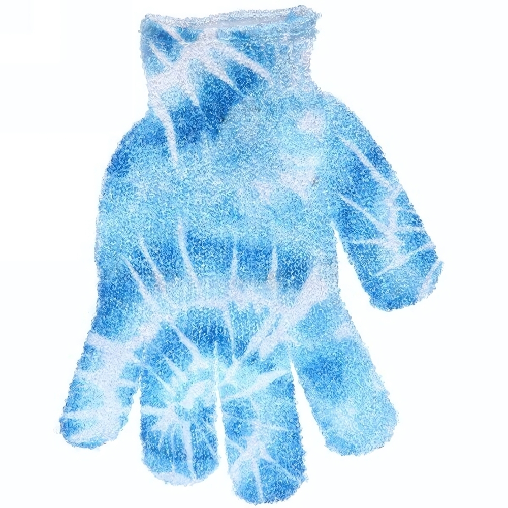 Мочалка-перчатка мягкая «Упоение», мягкая, цвет микс,16,5см (растягивается)