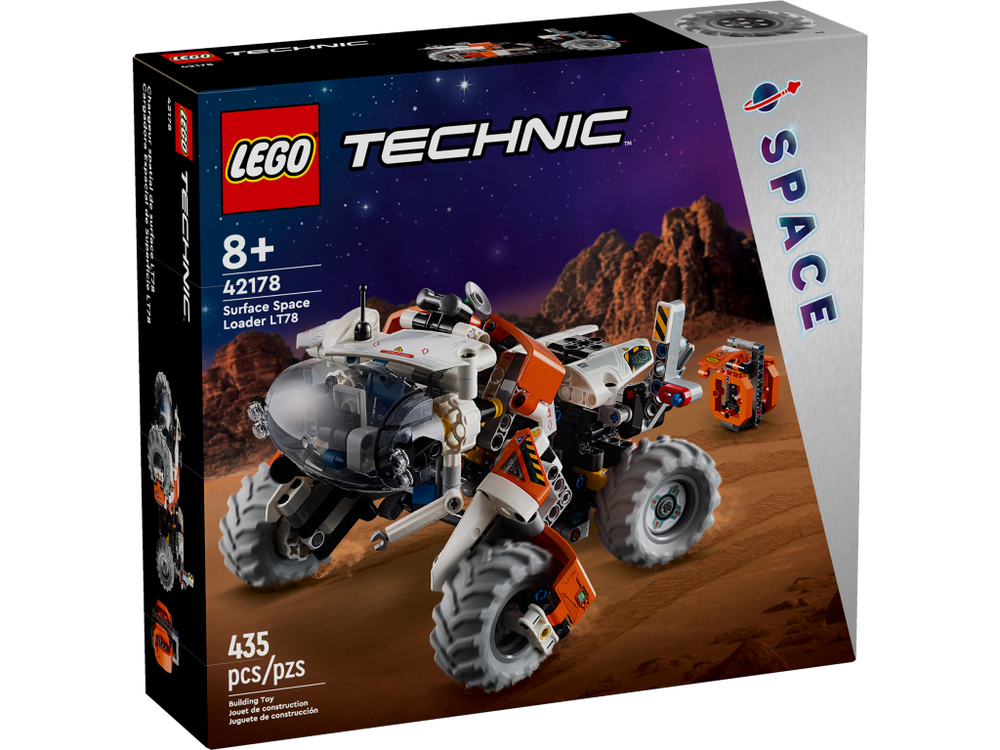 LEGO Technic 42178 Поверхностный космический погрузчик LT78 — космическая техника