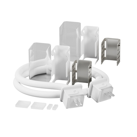 Двусторонний коннектор питания с проводом (30 см) для гибкого неона 17x12 мм Maytoni   432013