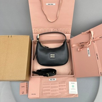 Leather Hobo Bag 20 cm