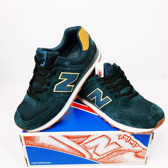 Кроссовки New Balance 574 Emerald с мехом