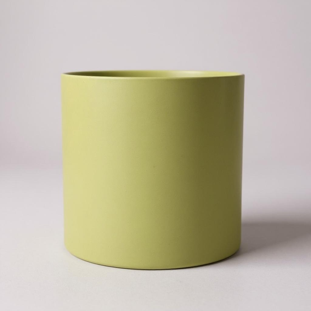 Шляпная коробка без крышки и лент 24х25 см Цвет; Нежно желтый.