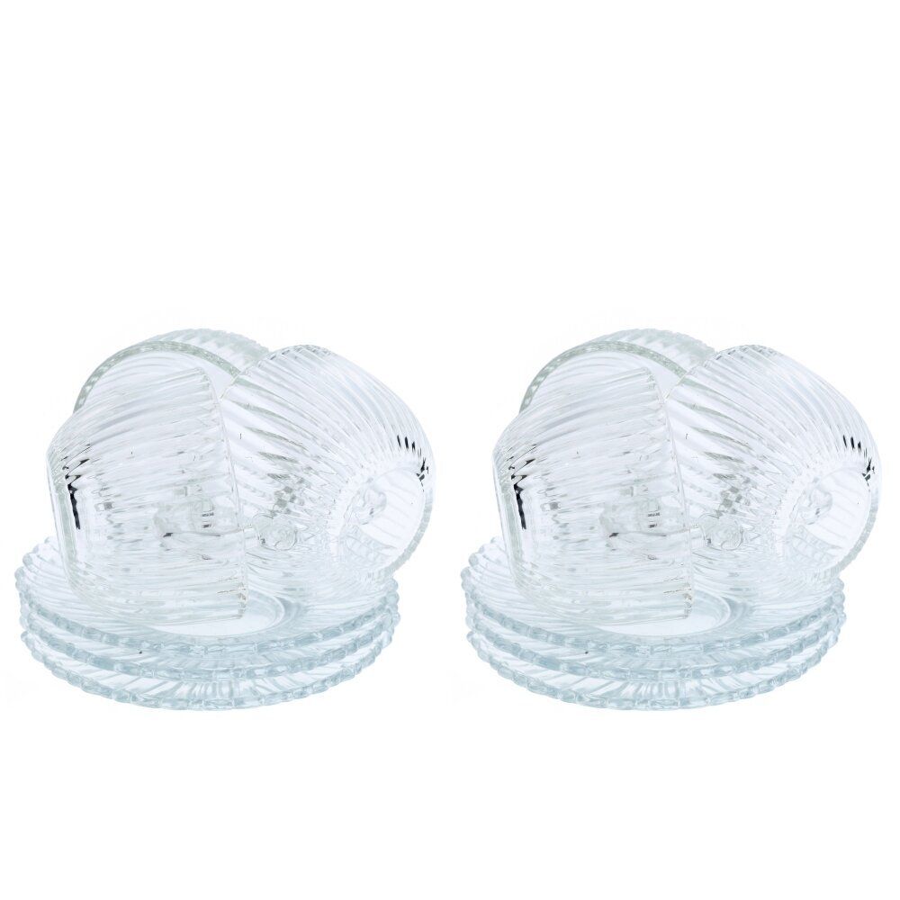 GAEM Набор из 6-ти чашек с блюдцами, 175 мл, L13 W13 H6 см