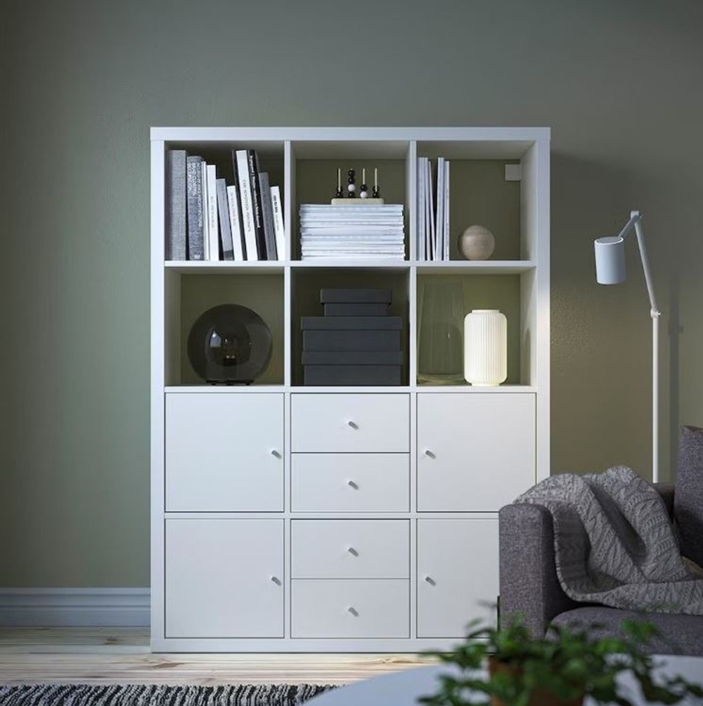 Стеллаж Фора 12, 112*147*38, белый