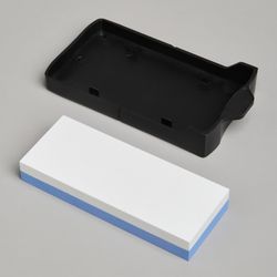 ПОДСТАВКА ДЛЯ НОЖЕЙ AGNESS С ТОЧИЛЬНЫМ КАМНЕМ 13,6*14,6*23 СМ