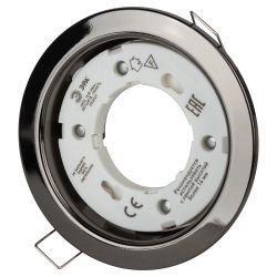 KL35 BK /1 (к) Светильник ЭРА под лампу Gx53,220V, 13W, черный металл