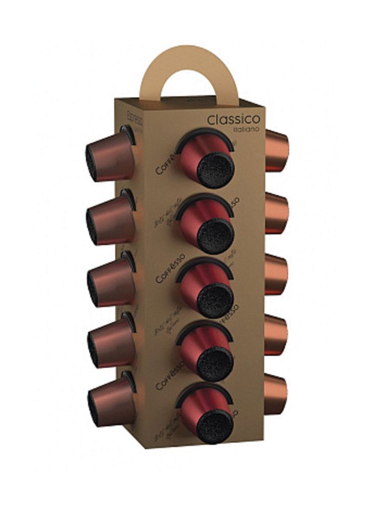 Кофе в капсулах Nespresso Coffesso 3 вкуса 50 шт