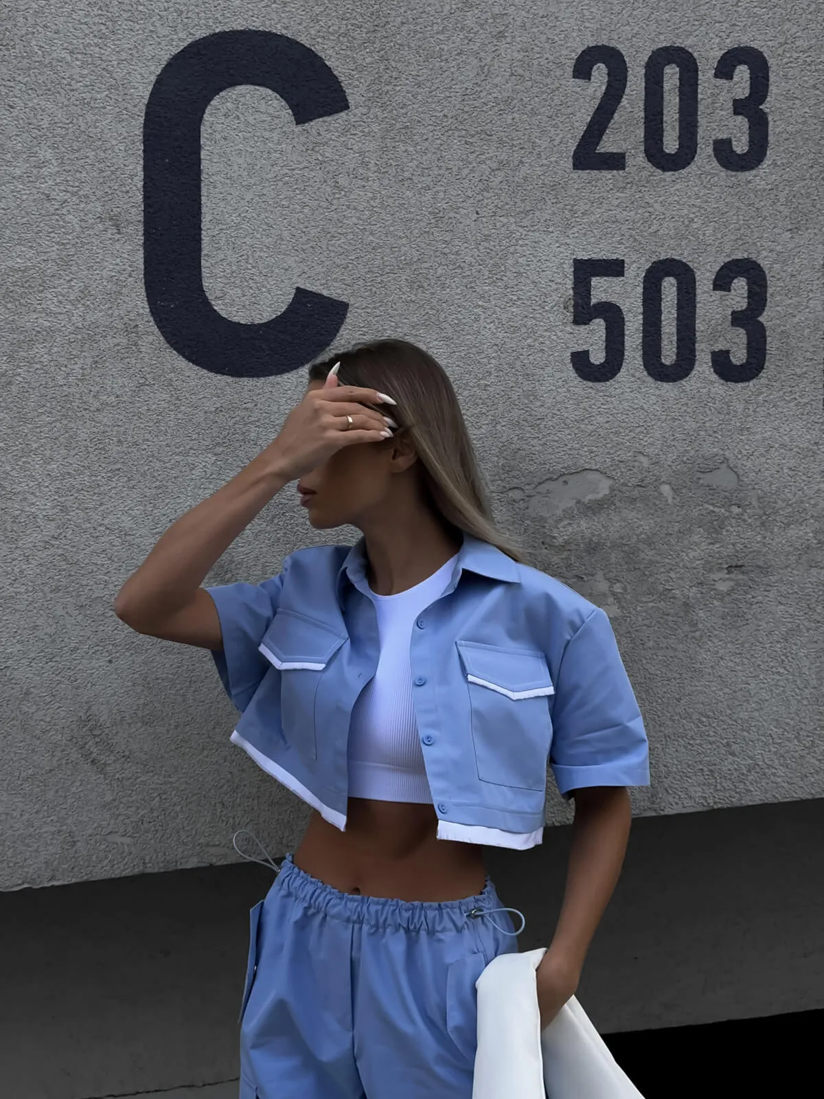 Рубашка Dakar sky