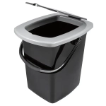 Ведро-туалет 22 л. черный