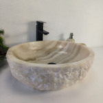Раковина из оникса Erozy White EO-64255 53*42*15 0213