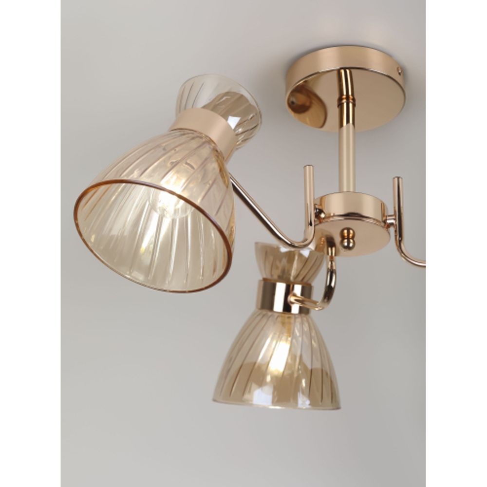 Люстра Rivoli Victoria 9183-303 3хЕ27 60 Вт модерн | Лайт