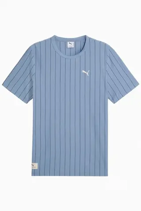Футболка Puma Class Striped Tee - синий