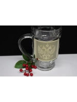 Кружка пивная "Герб" 1шт 500мл