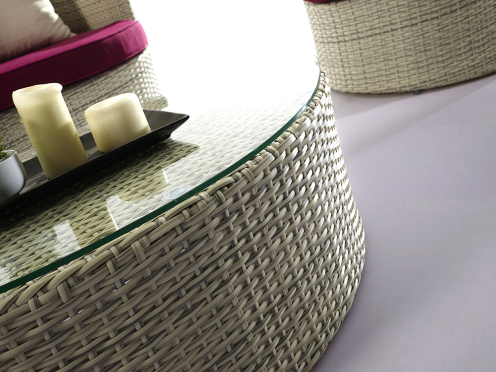 Комплект плетеной мебели Tagliamento Aphrodite, бежевый