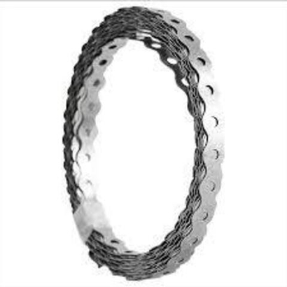 Лента перф. волнистая ЛВП 17ммх10м х 0,5мм