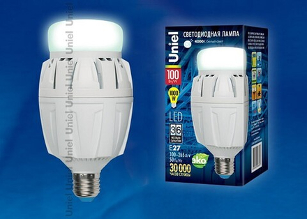 Лампа светодиодная Uniel FR ALV01WH E27 100Вт 4000K 09507