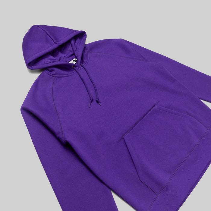 Толстовка мужская Carhartt WIP Hooded Chase Sweatshirt артикул:I033661_tyrian - купить в магазине Дайс