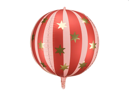 Сфера, Шар со звездами, Красный