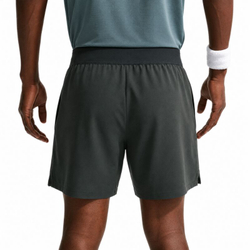 Мужские теннисные шорты Nike Court Advantage Dri-Fit 6in Tennis - black spruce/white